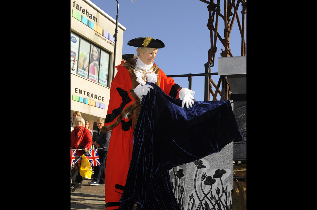 Unveiling of memorial