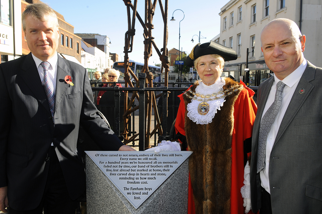 Unveiling of memorial