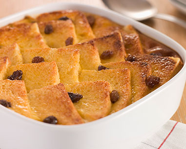 Bread and butter pudding