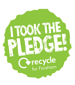 Pledge to recycle logo