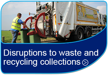 Disruptions to waste and recycling collections