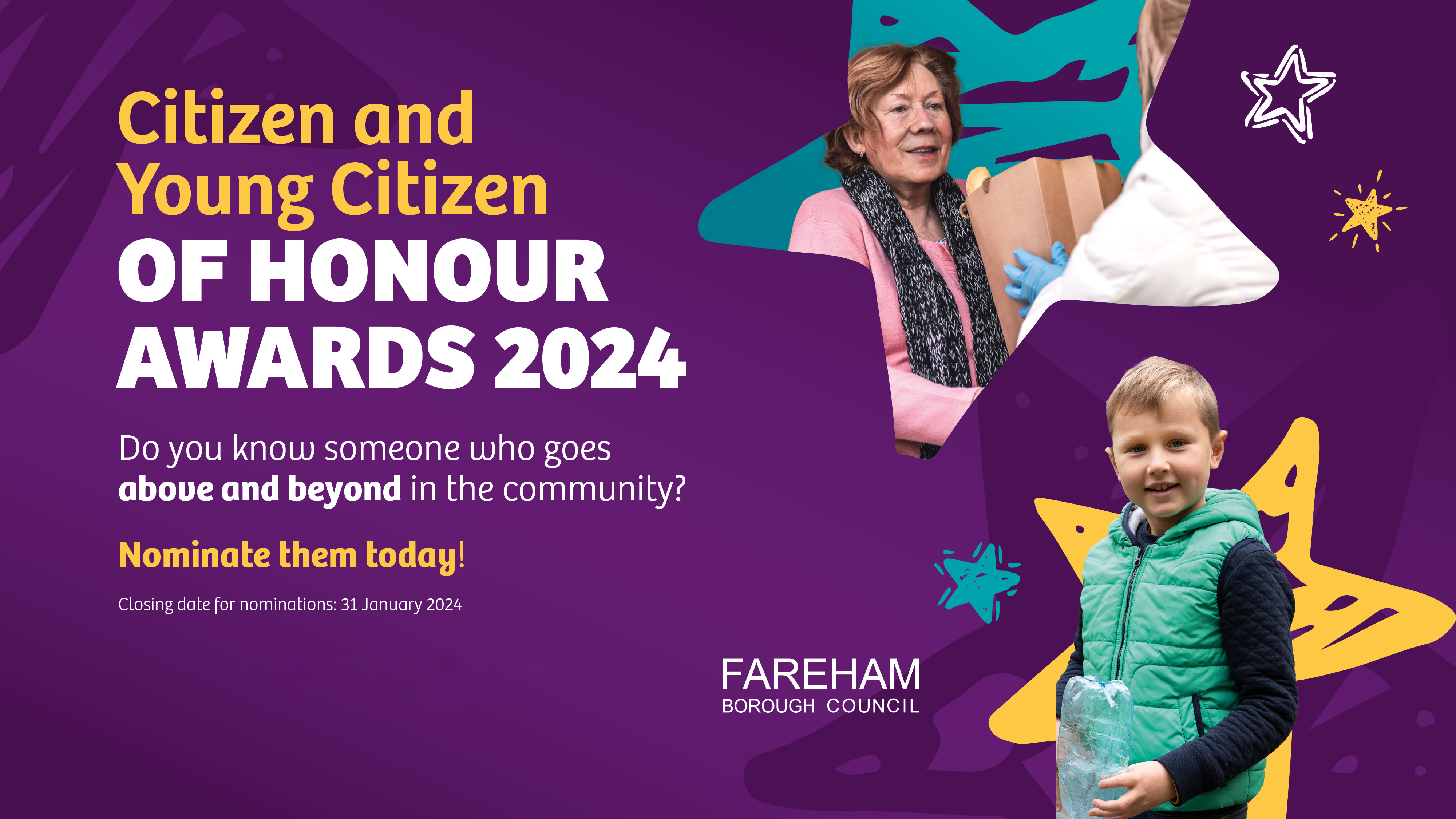 Citizen and Young Citizen of Honour 2024