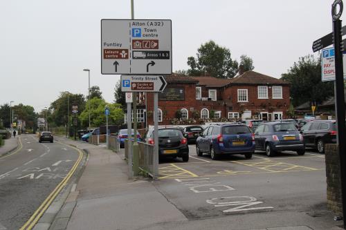 Trinity Street in Fareham 