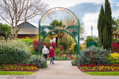 The talk will be held in The Sensory Garden