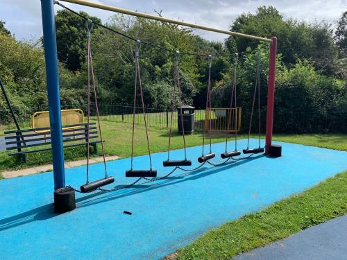 The current trim trail at Clydesdale play area 