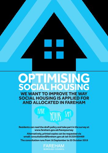 Have your say on social housing in Fareham 
