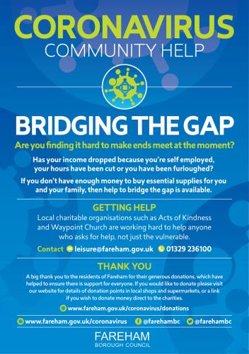 Help is available to bridge the gap 