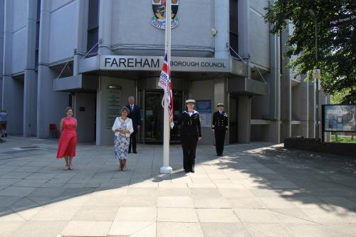 Flying the flag for the Armed Forces