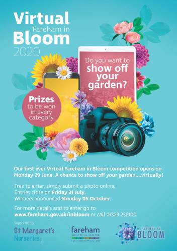 Virtual Fareham in Bloom Poster 