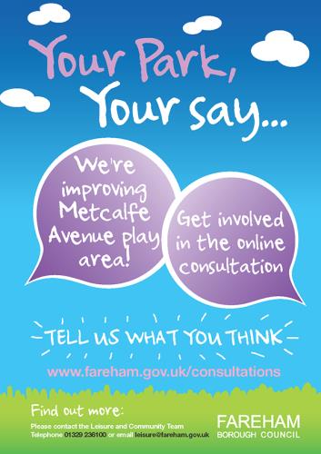 Have your say on Metcalfe Avenue play area