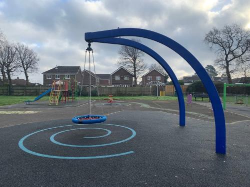Image of equipment at Blackbrook Park play area
