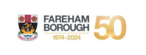 Fareham at 50 logo