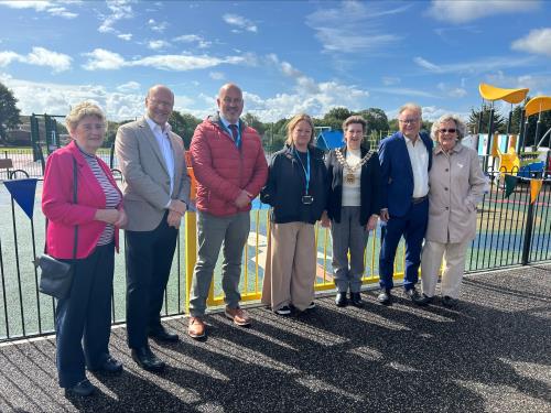 Official opening of Fareham Park play area