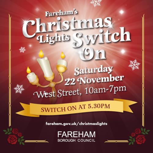Fareham's Christmas Lights Switch On