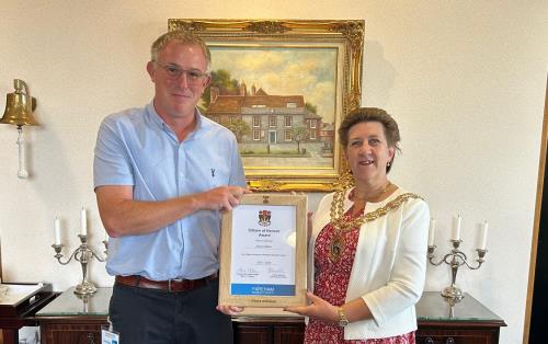 Steven Mann - Citizen of Honour winner (18+)