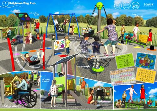 Hollybrook Gardens play area design