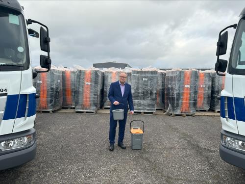 Outdoor Food Waste Bins 