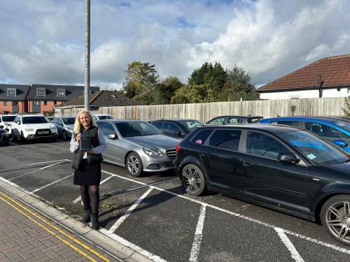 Cllr Burton with AQM