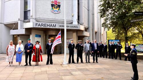 Armed Forces Day Flag Raising 2026