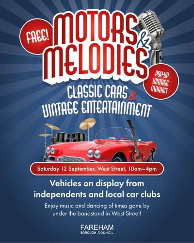 Motors and Melodies, 12 September 2026, West Street