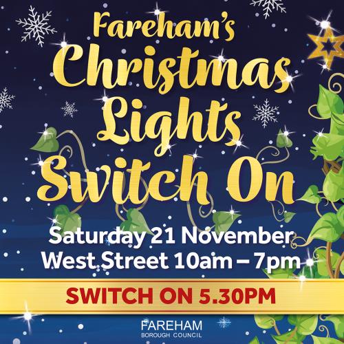 Fareham Christmas Lights Switch On