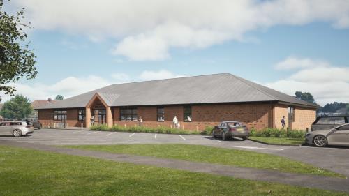 Fareham Park Community Centre - Artist Impression 